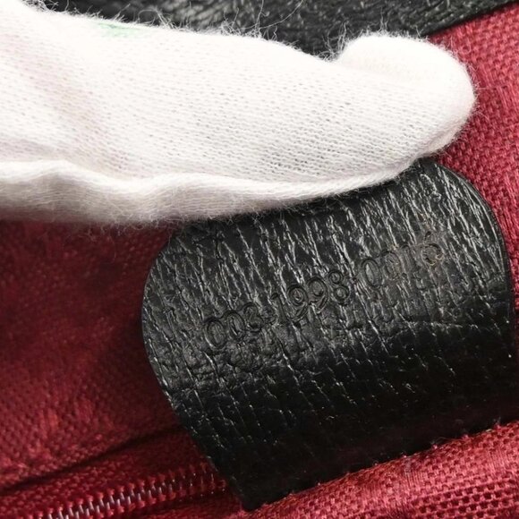 Gucci Black Pigskin Bamboo Backpack 003.1998.0016 117000 - Picture 8 of 10